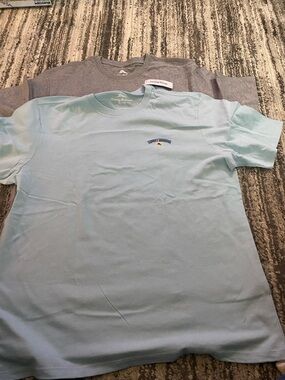 2 Mens Tommy Bahama t shirts size xl. 1 new with tags